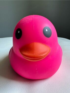 Jumbo Duck Squeezy Squishy Sunny Days Toy New TikTok Viral Pink SHIPS TODAY!